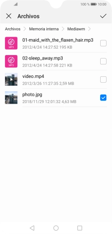 Pulsa el icono de guardar. Pulsa el icono de guardar.