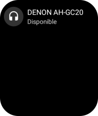 Pulsa el auricular Bluetooth deseado. Pulsa el auricular Bluetooth deseado.