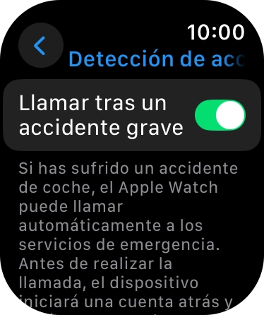 Pulsa el indicador junto a 