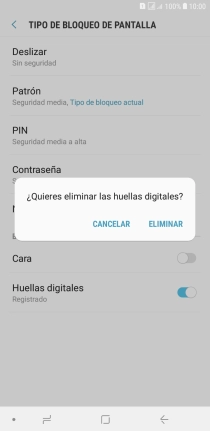 Pulsa ELIMINAR. Pulsa ELIMINAR.