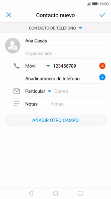 Pulsa el icono de aceptar. Pulsa el icono de aceptar.
