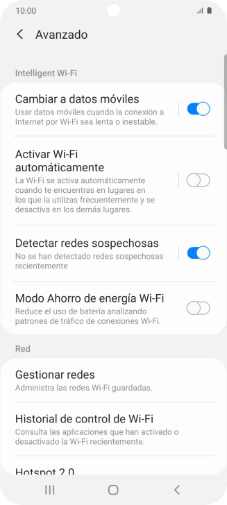 Pulsa el indicador junto a Pulsa el indicador junto a