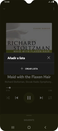 Pulsa CREAR LISTA. Pulsa CREAR LISTA.
