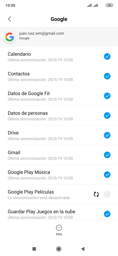 Pulsa la tecla de inicio para terminar y regresar a la pantalla de inicio.