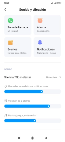 Pulsa Tono de llamada. Pulsa Tono de llamada.