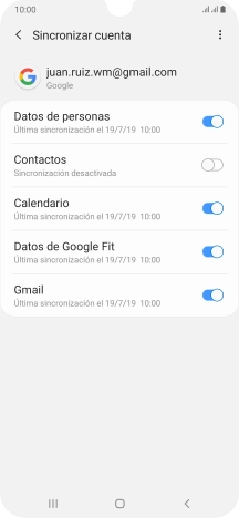 Pulsa el indicador junto a Pulsa el indicador junto a