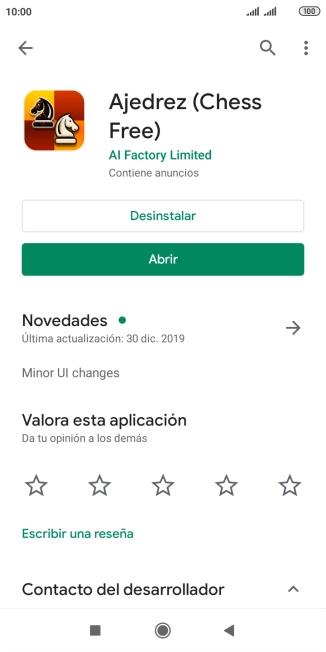 Pulsa Desinstalar. Pulsa Desinstalar.
