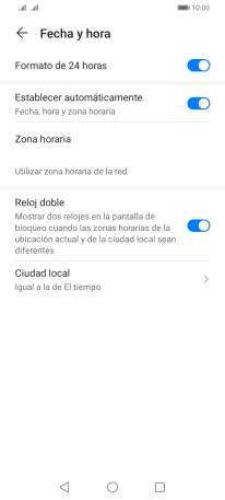 Pulsa la tecla de inicio para terminar y regresar a la pantalla de inicio. Pulsa la tecla de inicio para terminar y regresar a la pantalla de inicio.
