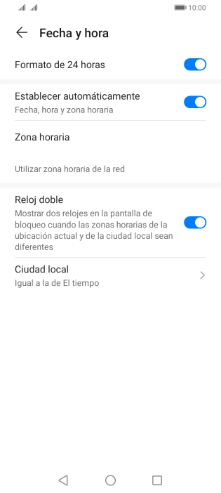 Pulsa la tecla de inicio para terminar y regresar a la pantalla de inicio. Pulsa la tecla de inicio para terminar y regresar a la pantalla de inicio.