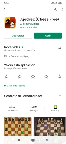 Pulsa Desinstalar. Pulsa Desinstalar.