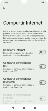 Pulsa Compartir Internet. Pulsa Compartir Internet.