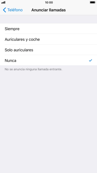 Pulsa Siempre para activar la función cuando el modo silencioso está desactivado. Pulsa Siempre para activar la función cuando el modo silencioso está desactivado.