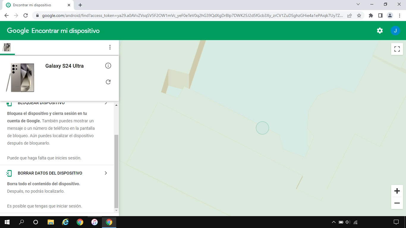 Haz clic en BORRAR DATOS DEL DISPOSITIVO y sigue las indicaciones de la pantalla para eliminar todo el contenido de tu teléfono. Ten en cuenta que ya no podrás utilizar la función de 