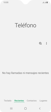 Pulsa el icono de menú. Pulsa el icono de menú.