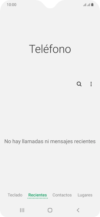 Pulsa el icono de menú. Pulsa el icono de menú.