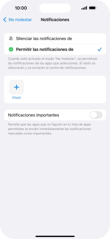 Pulsa el indicador junto a 