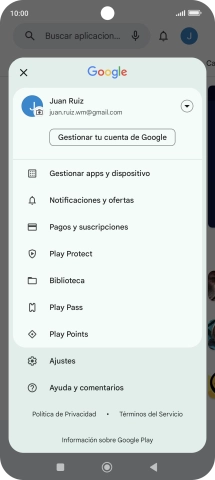 Pulsa Gestionar apps y dispositivo. Pulsa Gestionar apps y dispositivo.