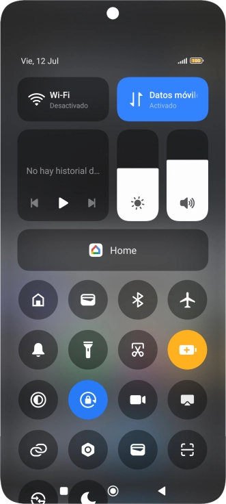 Pulsa la tecla de inicio para terminar y regresar a la pantalla de inicio. Pulsa la tecla de inicio para terminar y regresar a la pantalla de inicio.