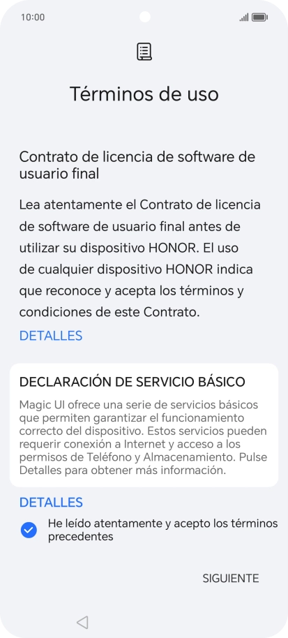 Pulsa SIGUIENTE.