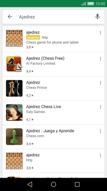 Pulsa la app deseada. Pulsa la app deseada.