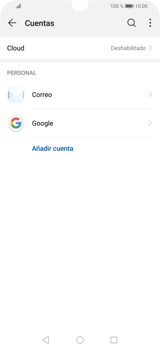 Pulsa el icono de menú.
