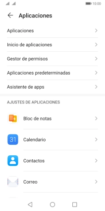 Pulsa Aplicaciones.