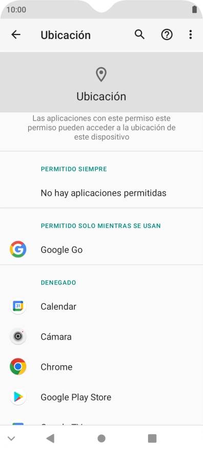 Pulsa la app deseada. Pulsa la app deseada.