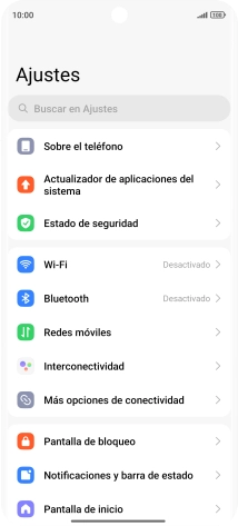 Pulsa Más opciones de conectividad.