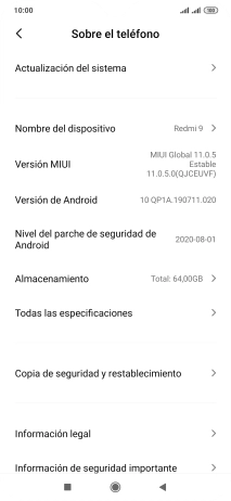 Pulsa Copia de seguridad y restablecimiento. Pulsa Copia de seguridad y restablecimiento.
