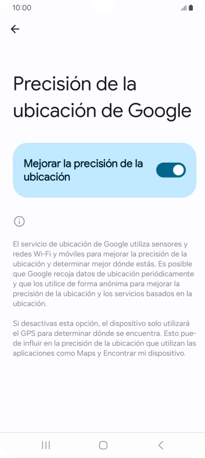 Si pulsas el indicador junto a 