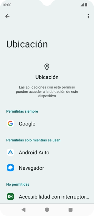 Pulsa la app deseada. Pulsa la app deseada.