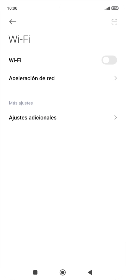 Pulsa el indicador junto a 