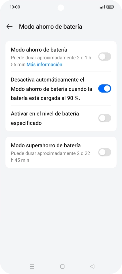 Pulsa el indicador junto a Pulsa el indicador junto a