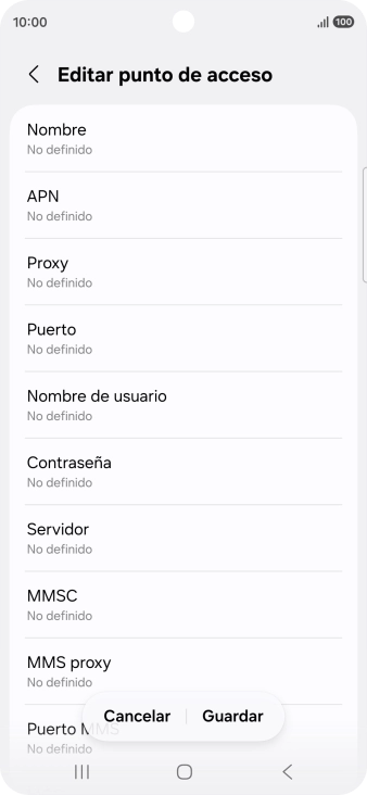 Pulsa Nombre. Pulsa Nombre.