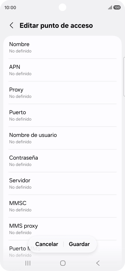 Pulsa Nombre. Pulsa Nombre.