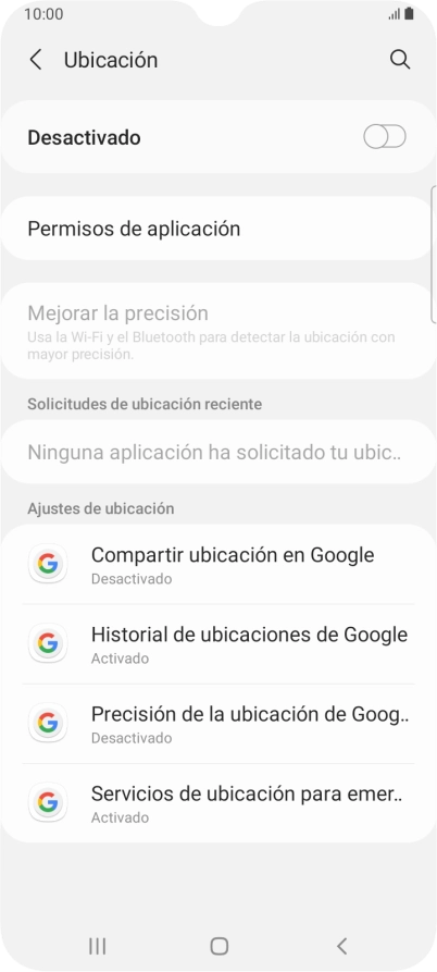 Pulsa el indicador para activar o desactivar la función. Pulsa el indicador para activar o desactivar la función.