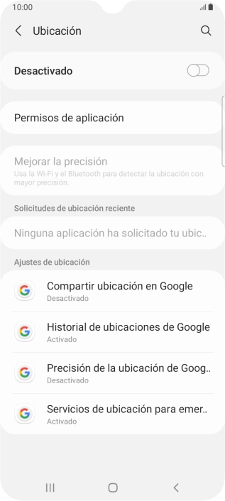 Pulsa el indicador para activar o desactivar la función. Pulsa el indicador para activar o desactivar la función.
