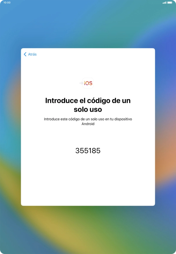 Seguir las indicaciones de la pantalla y de la app Seguir las indicaciones de la pantalla y de la app