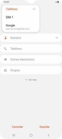 Pulsa Teléfono.