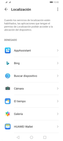 Pulsa la app deseada. Pulsa la app deseada.