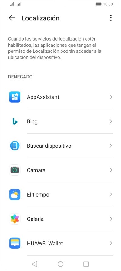 Pulsa la app deseada. Pulsa la app deseada.