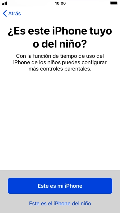 Pulsa Este es mi iPhone. Pulsa Este es mi iPhone.