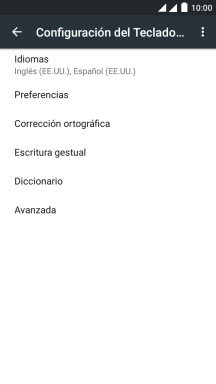 Pulsa Corrección ortográfica.