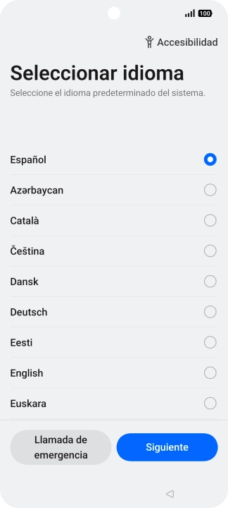Pulsa el idioma deseado. Pulsa el idioma deseado.