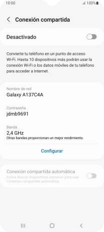 Pulsa Configurar. Pulsa Configurar.