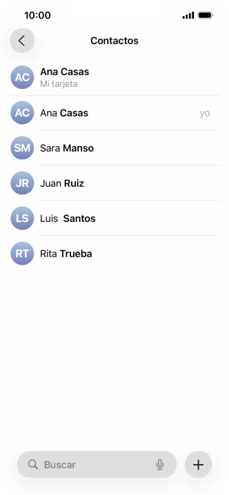 Pulsa Mi tarjeta. Pulsa Mi tarjeta.
