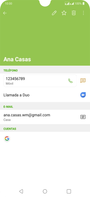 Pulsa el número de teléfono. Pulsa el número de teléfono.