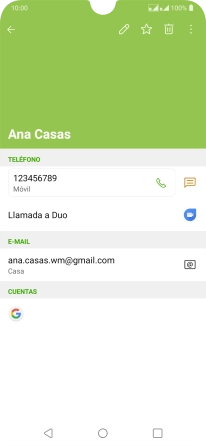 Pulsa el número de teléfono. Pulsa el número de teléfono.