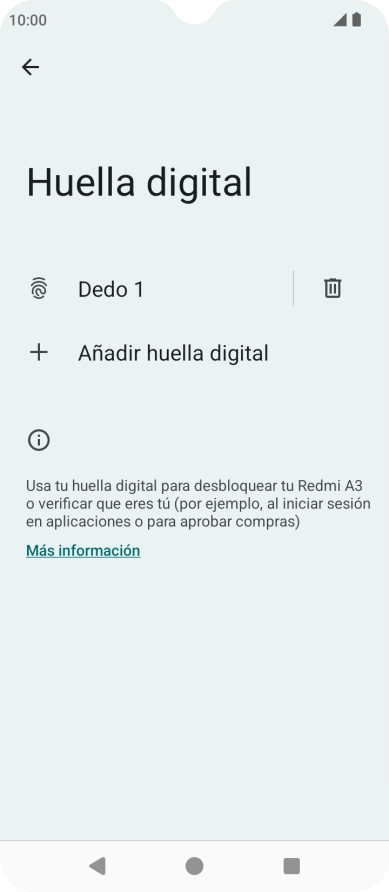 Pulsa la tecla de retroceso. Pulsa la tecla de retroceso.