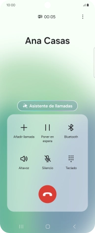 Pulsa Asistente de llamadas cuando tengas una llamada en curso. Pulsa Asistente de llamadas cuando tengas una llamada en curso.